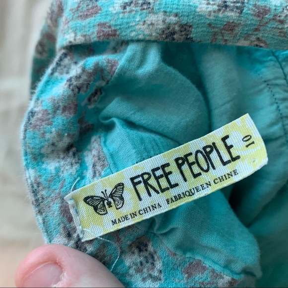 Free people blue sundress - Picture 4 of 4